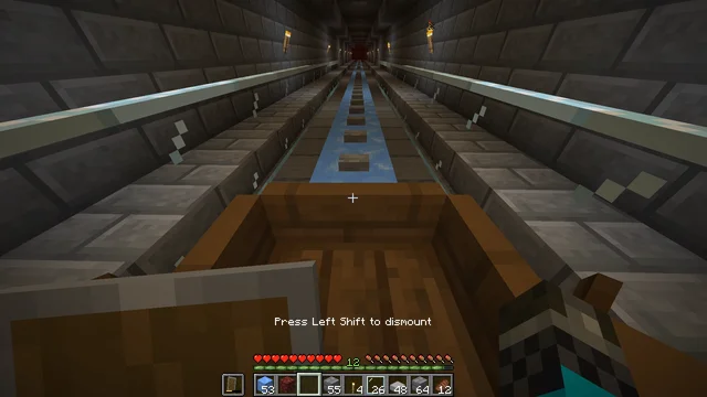 Packed Ice Road in minecraft.