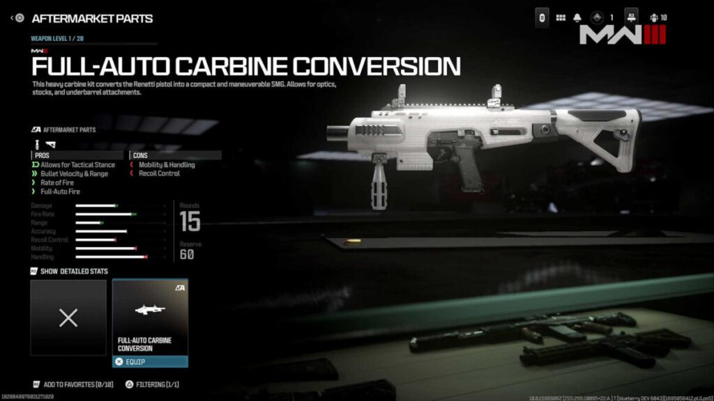 Full-Auto Carbine Conversion