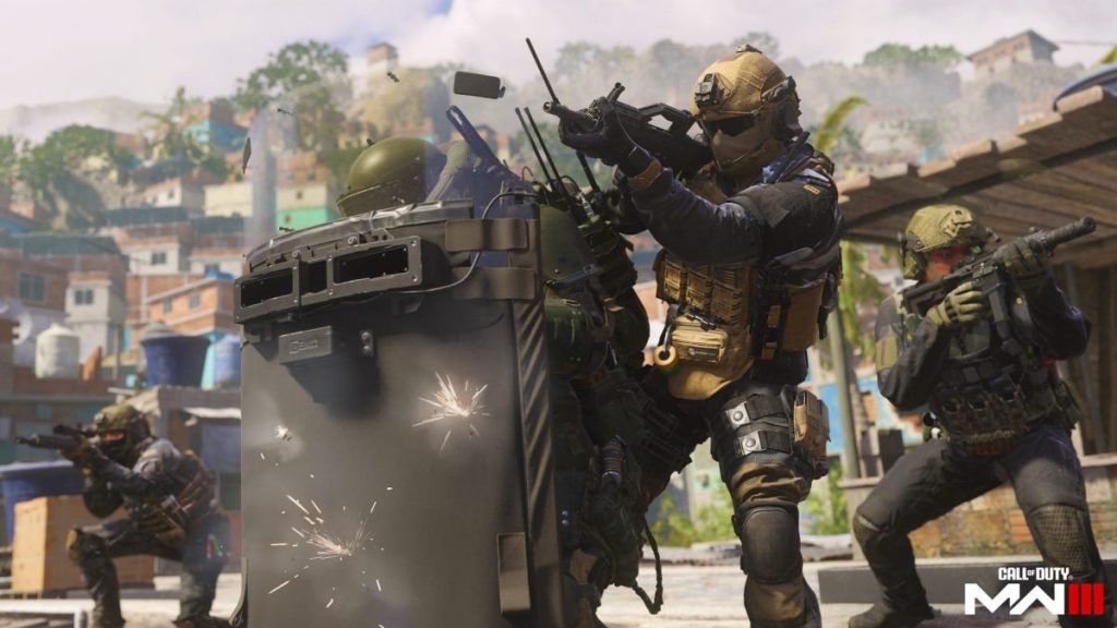 Call of Duty MWIII Riot shield