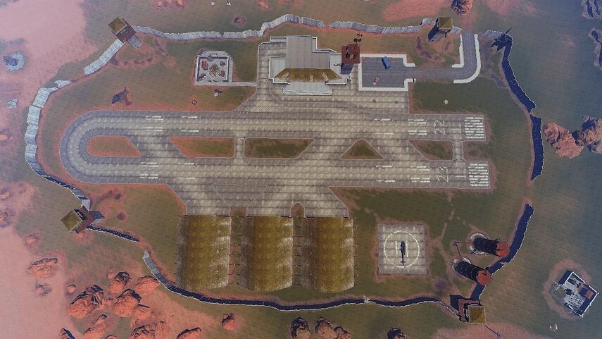 Airfield on Rust