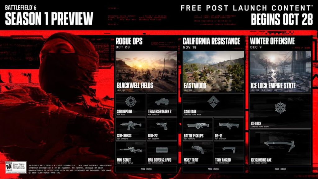 Battlefield 6 Season 1 Preview